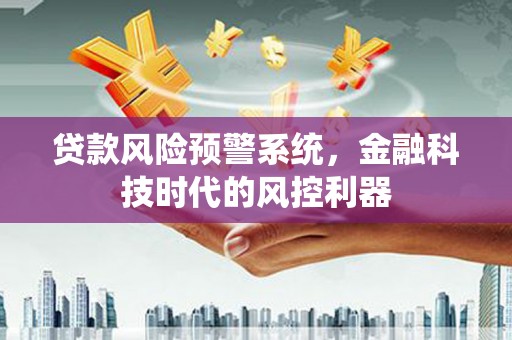 罗定贷款风险预警系统，金融科技时代的风控利器