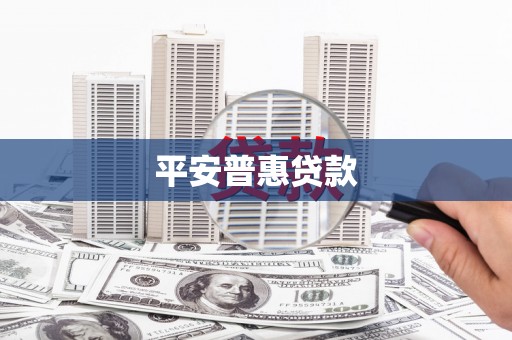 罗定平安普惠贷款