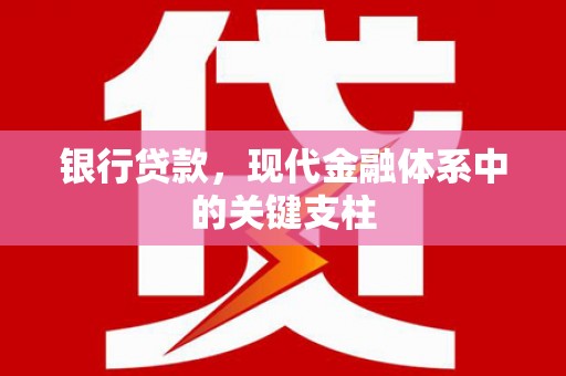 罗定银行贷款，现代金融体系中的关键支柱