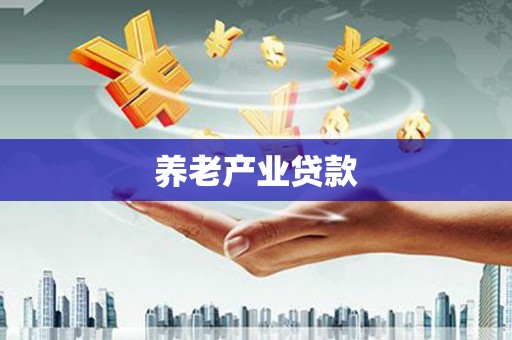 罗定养老产业贷款