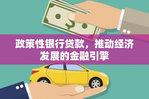 罗定政策性银行贷款，推动经济发展的金融引擎