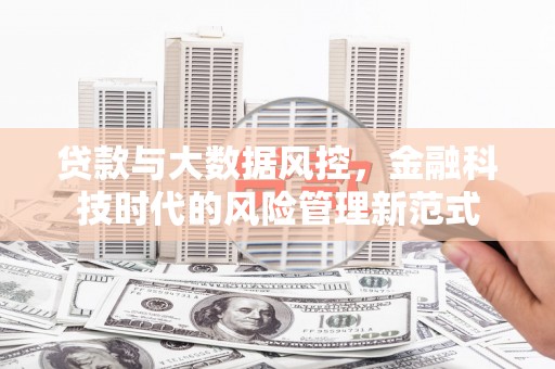 罗定贷款与大数据风控，金融科技时代的风险管理新范式
