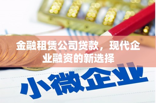 罗定金融租赁公司贷款，现代企业融资的新选择