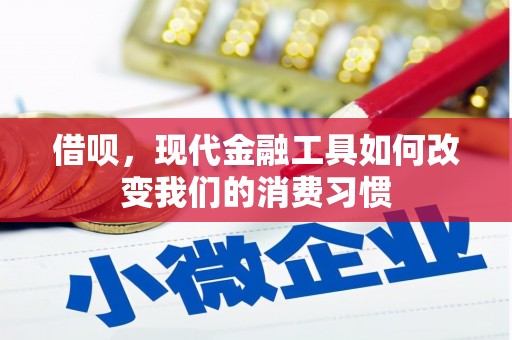 罗定借呗，现代金融工具如何改变我们的消费习惯