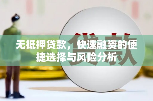 罗定无抵押贷款，快速融资的便捷选择与风险分析