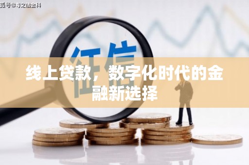 罗定线上贷款，数字化时代的金融新选择