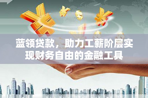 罗定蓝领贷款，助力工薪阶层实现财务自由的金融工具