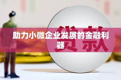 罗定助力小微企业发展的金融利器
