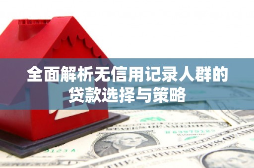 罗定全面解析无信用记录人群的贷款选择与策略