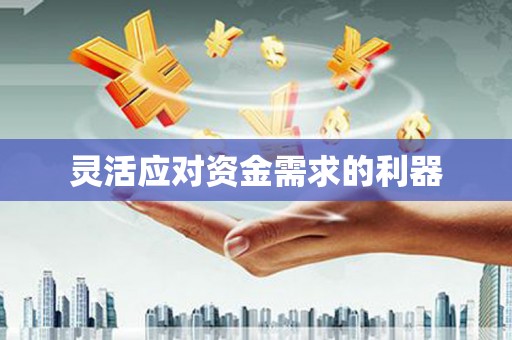 罗定灵活应对资金需求的利器