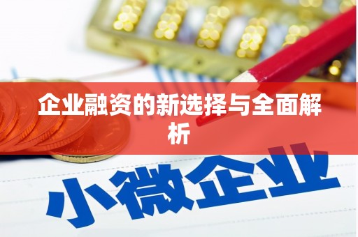 罗定企业融资的新选择与全面解析